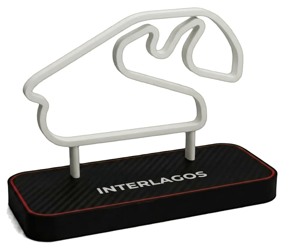 Circuito di Interlagos stampato in 3D