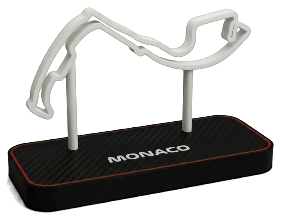 Circuito di Monaco stampato in 3D